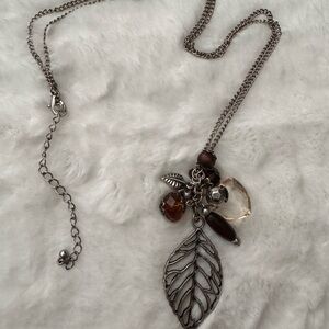 Trendy Long Charm Necklace